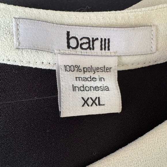 Bar III Monochrome Sleeveless Dress - Picture 4 of 6